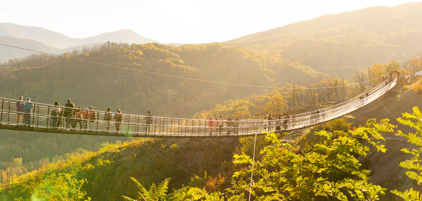 Gatlinburg SkyLift Park with scenic mountain views